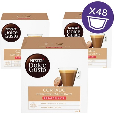 Nescafé Dolce Gusto Cortado Decaffeinato 48 ks