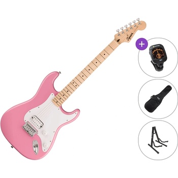 Squier Sonic Stratocaster HT H MN SET Flash Pink Електрическа китара