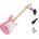 Squier Sonic Stratocaster HT H MN Basic SET Flash Pink Електрическа китара