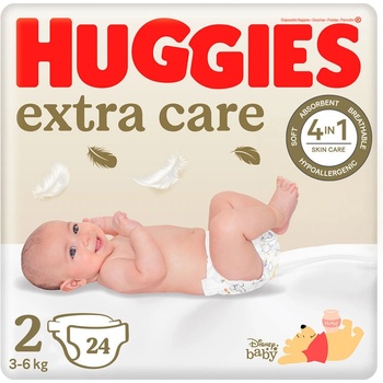 Huggies Extra Care 2 24 ks