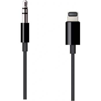 Apple Lightning to 3.5mm Audio Cable - оригинален 3.5 мм аудио кабел към Lightning (черен)