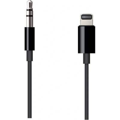 Apple Lightning to 3.5mm Audio Cable - оригинален 3.5 мм аудио кабел към Lightning (черен)