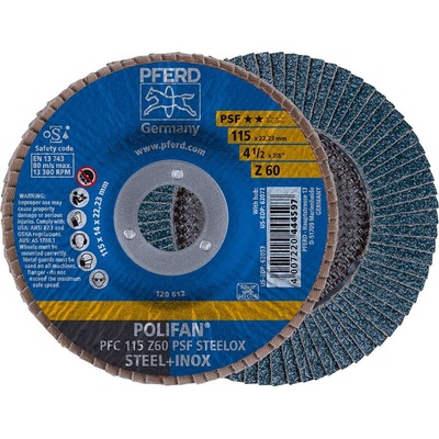 Pferd Lamelový brusný kotouč 115 mm K60 67766115