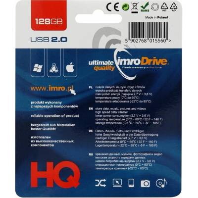 IMRO Black 128GB BLACK/128GUSB