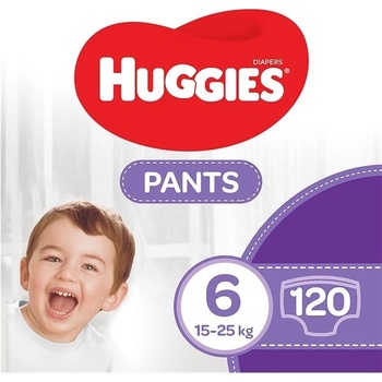 HUGGIES Pants Jumbo 6 15-25 kg 120 ks