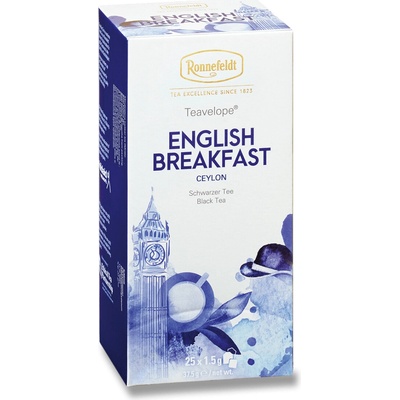 Ronnefeldt English Breakfast černý čaj 25 x 1,5 g