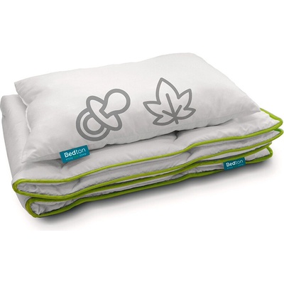 Bedton G-Dur dětský set celoroční přikrývka + dětský polštář + 60x45 silanizované duté vlákno + kuličky STANDARD 90x135