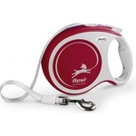 flexi Автоматичен повод Flexi COMFORT PLUS L ЛЕНТА - Червен, 8 м за кучета до 50 кг NOBBY Germany 04610