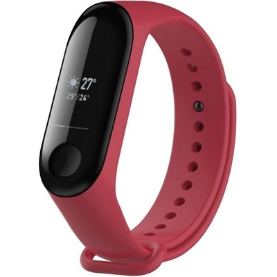 FIXED Silicone Strap pro Xiaomi Mi Band 3/4, růžový FIXSSTB-1414-PI
