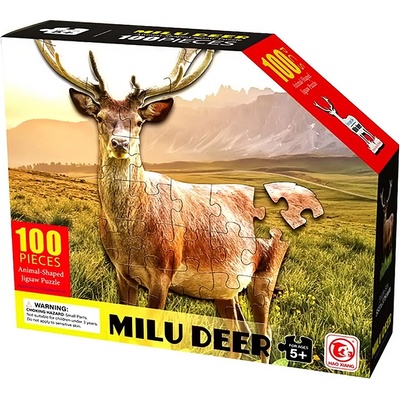 EmonaMall Детски пъзел Елен (100 части) EmonaMall - Код W5363 (W5363-201373208-2002013732082)