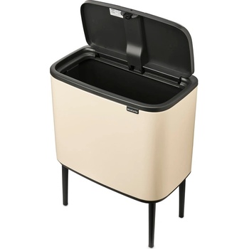 Brabantia Бежово стоманено кошче за боклук, отваряне с докосване 36 l Bo Touch Bin - Brabantia (201189)