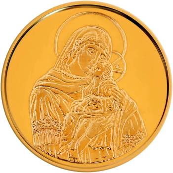 Image 1 of Macoins gold Златен медал Света Богородица Елеуса