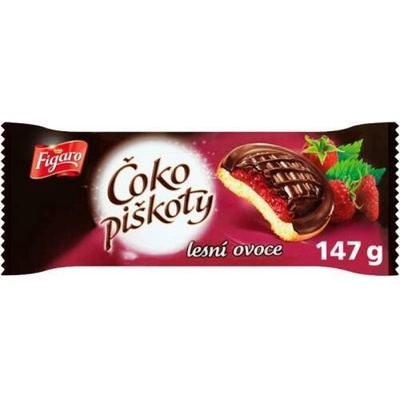 Figaro čoko piškóty s náplňou z lesných plodov 147g