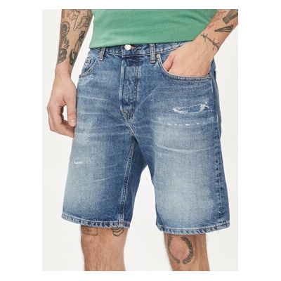 Pepe Jeans Дънкови шорти Relaxed Short Repair PM801074 Син Relaxed Fit (Relaxed Short Repair PM801074)