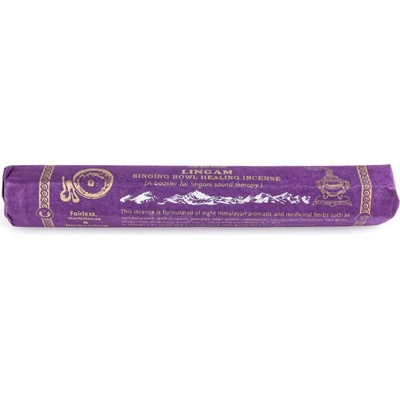 Tibetské vonné tyčinky Singing Bowl Healing Lingam 37 ks