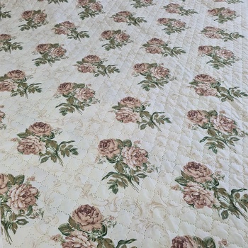 Image 1 of Бюджетно шалте на цветя от микрофибър в размер 150 см