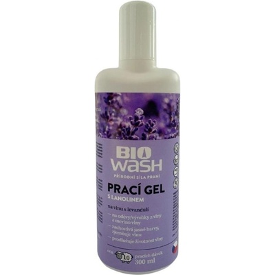 Biowash Prací gel levandule lanolin 300 ml