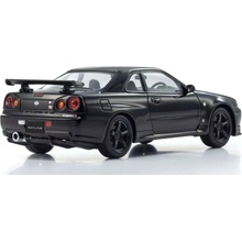 Kyosho Nissan Skyline R34 GT R V Spec II Black Pearl 1:43