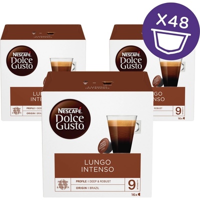 Nescafé Dolce Gusto Lungo Intenso kávové kapsule 48 ks