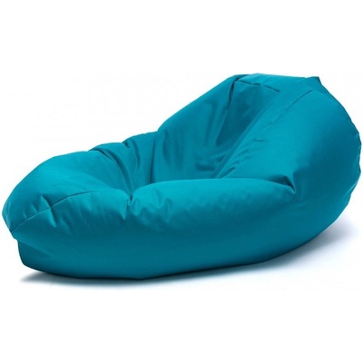 Ecopuf MEGA SAKO polyester NC7 Tyrkysová