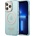 GUESS Кейс Guess GUHMP13LHTCMB за iPhone 13 Pro / 13 6.1", син / син, твърд, Gold Outline Translucent MagSafe (3666339056995)