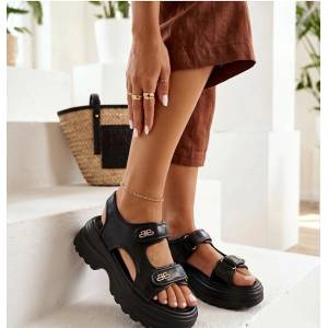 Solea Дамски сандали на платформа модел 228194 Solea