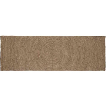 vidaXL Килими за помещение Сиво 80 x 250 cm юта (42010536)