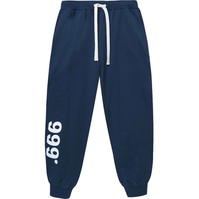 Winkiki Kids Wear chlapecké tepláky 999 tmavě modrá