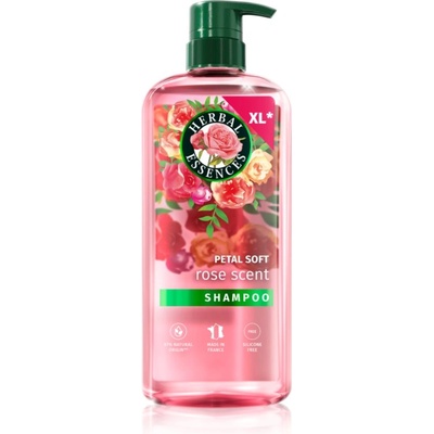 Herbal Essences Petal Soft Rose Scent интензивен подхранващ шампоан за суха коса 650ml