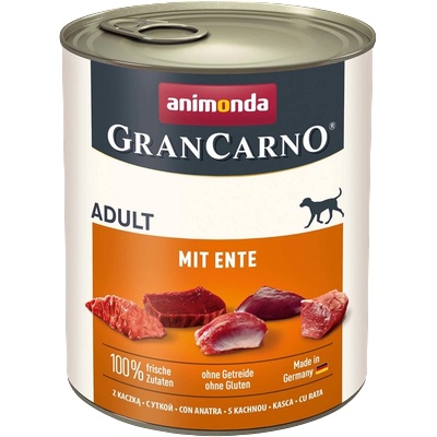 Animonda Мокра храна за кучета ANIMONDA GranCarno Adult, Патица - 800гр (DLPANMKAM0002)