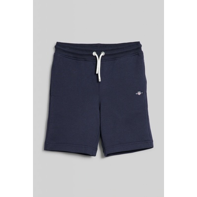 Gant teplákové šortky shield sweat shorts modrá