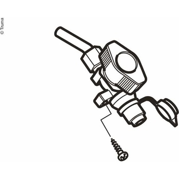 Image 1 of Truma Вентил с фланец и тръба (e10125)