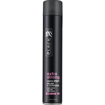 Black Styling lak na vlasy. Extra silne tužiaci 750 ml