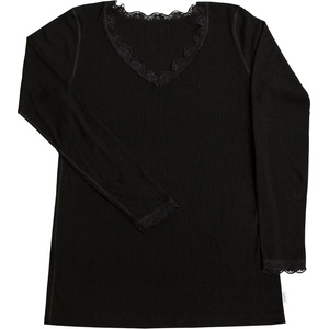 Joha Дамско мериносово термобельо Joha Women's Blouse I L/S 70/30 Merino base layer - Black (115-1438-0113)