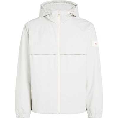 Tommy Hilfiger Men's Technical Hooded Long Sleeve Zip Windbreaker - Ivory
