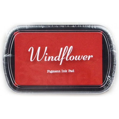 Windflower Razítkovací polštářek červená