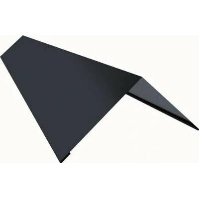 Hřebenáč klasik r.š.500mm pozink Lakovaný RAL 7024 šedá grafit s folií dl.2m