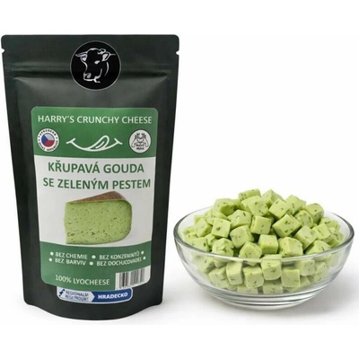 Křupavý sýr Gouda se Zeleným pestem 50 g