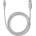 Cellularline Кабел Cellularline - Soft, USB-A/USB-C, 1.2 m, сив (USBDATASOFTUSBCD)