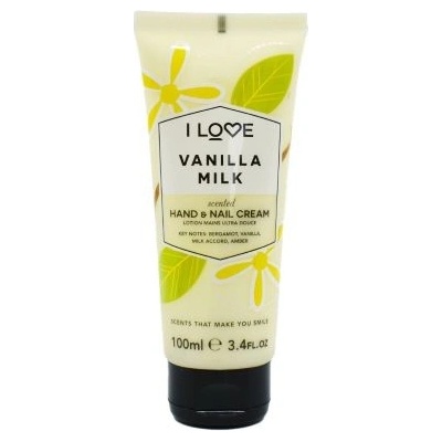 I Love krém na ruky Vanilla Milk (Hand and Nail Cream) 100 ml