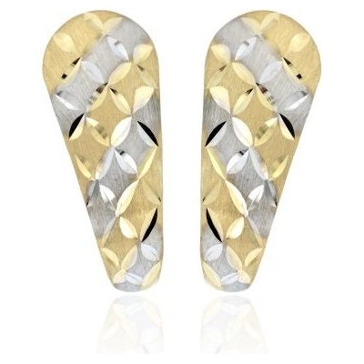 Zlatnictví U Kostela celozlaté náušnice na patent 001Y