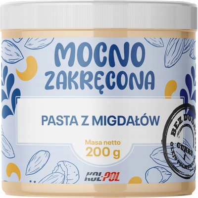 Kol Pol Mandľová pasta Mandľový krém 100 % prírodné mandle kvalita 200 g