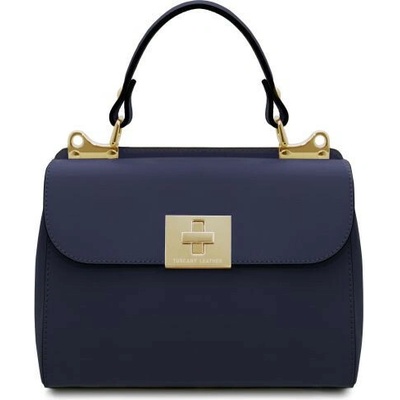 Tuscany Leather Kožená kabelka Armonia tmavomodrá 2286 1 107