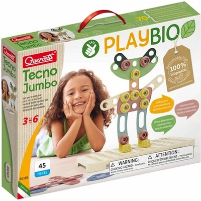 Quercetti Playbio Tecno Jumbo Construction Set