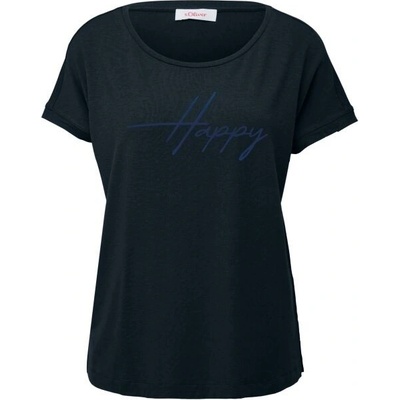 s.Oliver RL T-SHIRT tmavě modrá