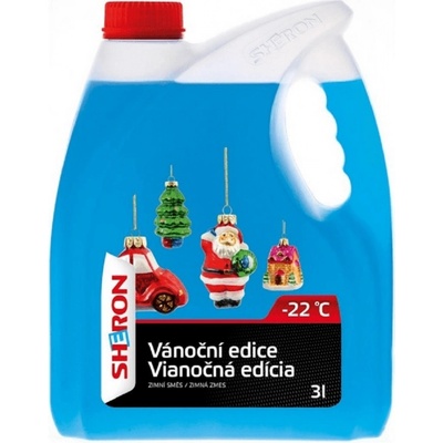 Sheron Zimná kvapalina do ostrekovačov Vianočná edícia -22°C 3 l