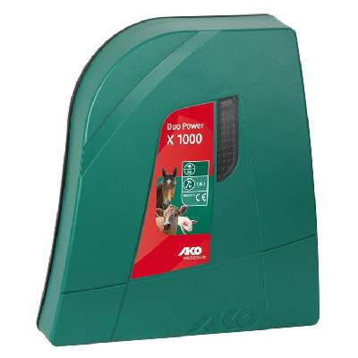 Kombinovaný zdroj pro elektrický ohradník AKO X1000 (Kombinovaný zdroj pro elektrický ohradník (pro koně psy a malá zvířata))