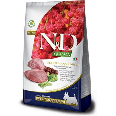 N&D Quinoa Grain Free Weight Management Mini 800 g