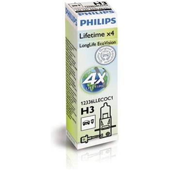 Image 1 of Philips Крушка, фар за дълги светлини philips h3, 12v, 55w, 1 бр