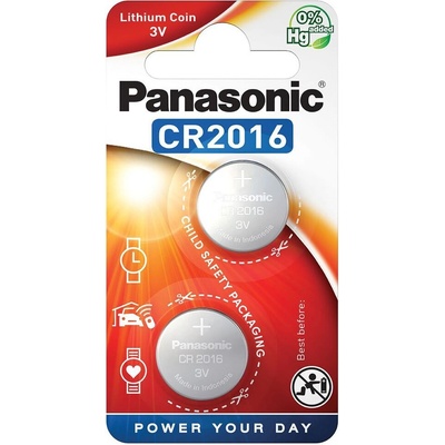Panasonic CR2016 2ks CR-2016EL/2B